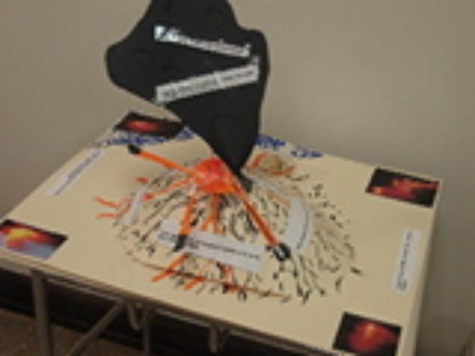 Volcano poster - high