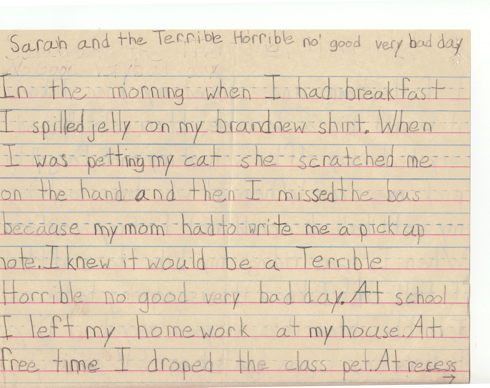 Student 1 - Text page 1