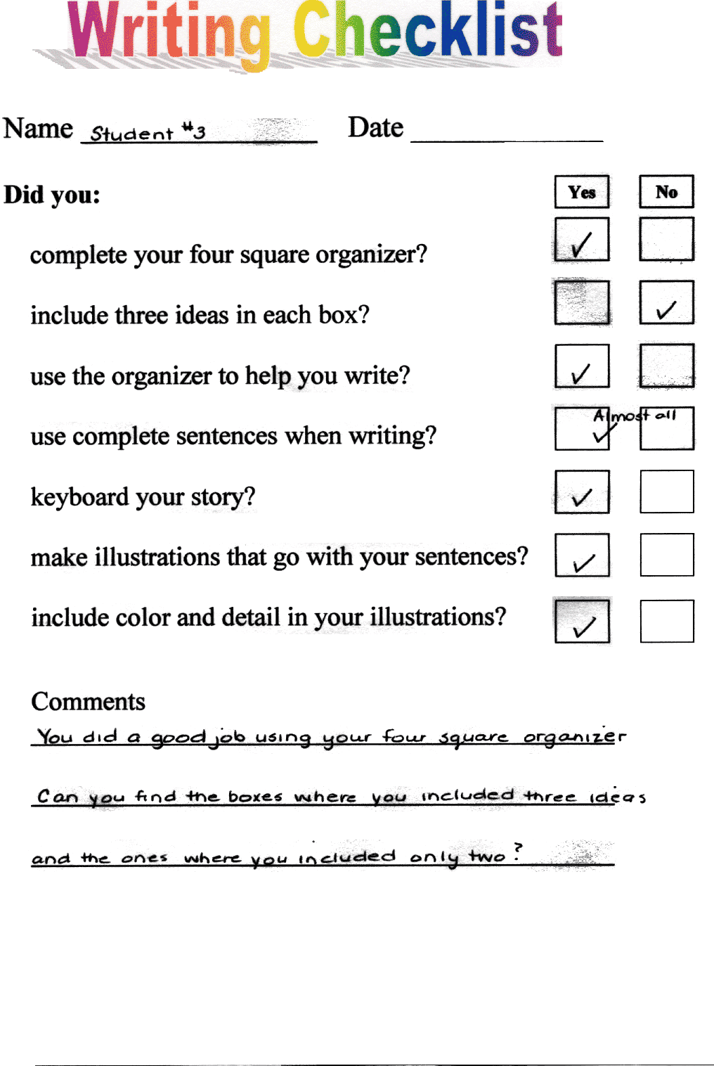 Organizing academic writing