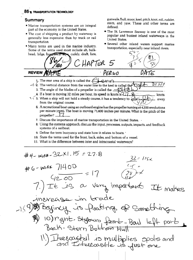 Chapter 5 Quiz (Student Version)