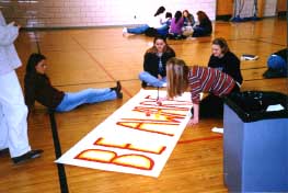 Center Message Poster