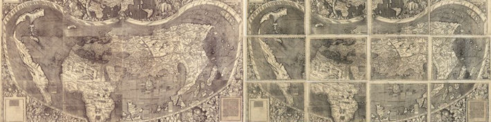 NYLearns.org - Waldseemüller’s Map: World 1507 by Library of Congress